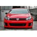 Накладка сплиттер на передний бампер на Volkswagen Golf VI GTI 35TH